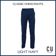 กางเกงขายาว ชิโน ทรงกระบอกเล็ก Classic Chino Pants : 16 Colors : CU common until.