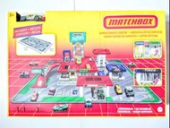 現貨 0018 正版 Mattel 火柴盒終極加油站場景組 火柴盒小汽車 Matchbox 1:64 合金車 玩具車