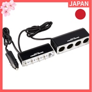 Braith 4-Port Cigarette Lighter USB DC 12V with Separate Switch BS-500