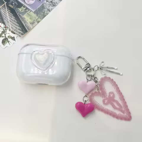 love keychian case For Lenovo LP2pro LP5 PRO LP23 LP3pro LP40pro LP19 LP12 LP80pro Case Silicone ear