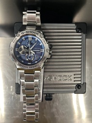 【全新】Casio 卡西歐 G-SHOCK GST-B100 鋼鐵之心 腕錶 太陽能電波錶 不鏽鋼錶帶 200米防水