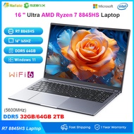SZBOX NBook Ryzen R7 Ultra 8845HS 16 inch Laptop DDR5 5600Mhz Pcie4.0 Nvme SSD Desktop Laptop Windows11 Support 4 Screen