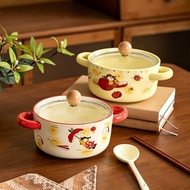 Cartoon Cartoon High-value Double-ear Instant Noodle Bowl Large-capacity Dedicated Dormitory Snail N