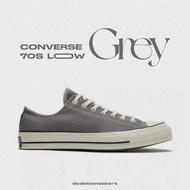 Converse 70S OX Low Grey White 100% Original Casual Sneakers for Men and Women Original Shoes Men's 