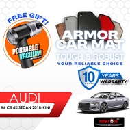 Armor Audi A6 C8 4K SEDAN 2018-KINI  Carpet Kereta Alas Kaki Car Mat Karpet Tebal Foot Mat Floor Mat