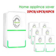 2/4/6PCS Power Saver Smart Energy Saving Box Household Voltage Stabilizer Power Factor Saver Electri