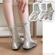 Bow Socks Socks Socks Socks Socks Socks Women Stockings Korean Socks Socks Korean Version Bow Knot M