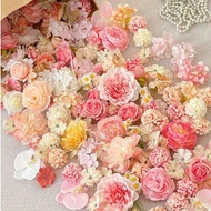 20/50/100pcs Artificial Daisy Flower Mix, Polyester DIY Material For Wedding Decoration, All-Season