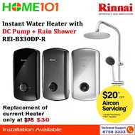 Rinnai Electric Instant Water Heater With DC Pump Crystal Series REI-B330DP-R *NO INSTALLATION*