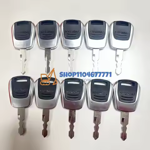10PCS/5PCS/1PC 21Q4-00090 Ignition Key For Hyundai Excavator R200-9 Engine
