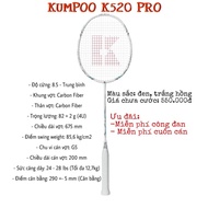 (Genuine) Kumpoo K520 Pro Racket Frame White 3137+ Free Fee + Grip