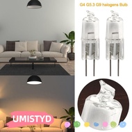 UMISTYDREAMUM9U 5pcs Halogens light,  10W 20W 35W 40W G4 G5.3 G9 halogens Bulb, 2023 Dimmable 12V/22