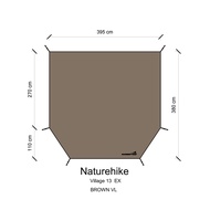 กราวชีท แผ่นรองเต็นท์ Village13 ตรงรุ่น ผ้าใบหนา