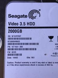 Seagate  2T 2TB 型號: ST2000VM003 Cache 64M, 測試正常,,面交:(三峽地區)