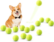 Tennis Balls 15 Pack 2 inch Dog Tennis Balls Easy CatchingPlaying Ball for 2 inch Dog Ball Launcher