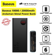 Baseus Adaman 22.5W 20000mAh/10000mAh Power Bank QC3.0 + PD Android Xiaomi Huawei Samsung Powerbank
