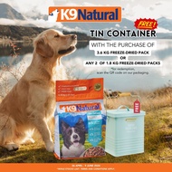 K9 Natural Hoki &amp; Beef Freeze-Dried Dog Food 1.8kg