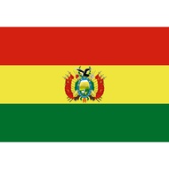 Bolivia Country Flag TC Mirror Material (shoot back)