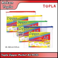 Zipper Pocket B5 Zipper Folder B5 Topla Brand/