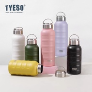 TYESO TYESO New Style Thermos Cup Handle Caterpillar Vacuum Water Cup Portable Large Capacity Sports