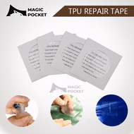 1PC TPU Repair Tape Flysheet DIY Waterproof Outdoor Patch Mandi Bocor Kolam  Air Bed Camping Tent Ta