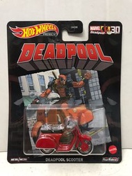 Hot wheels Hotwheels Deadpool Scooter 死侍