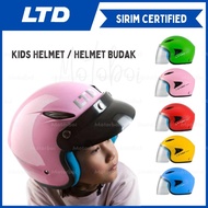 LTD Junior Series Visorex VTEC Kids Motorcycle Helmet Topi Keledar Moto Budak Kanak Kanak with Visor