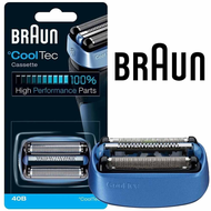 ตลับฟอยล์หัวคัตเตอร์เทปคาสเซ็ทสำหรับเปลี่ยน40B Braun เครื่องโกนหนวดสุดเท่ใช้ได้กับใบมีด40B เครื่องโก