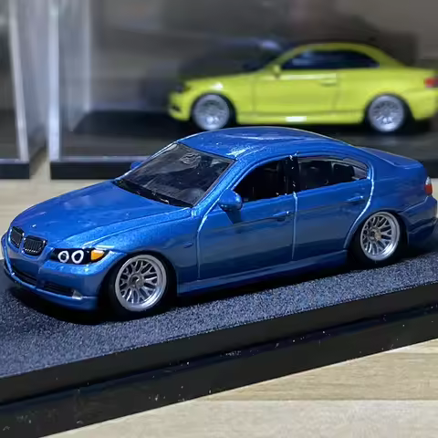 Die Casting 1:64 Scale Bmw E90 Simulation Alloy Static Car Model Home Decoration Metal Gift