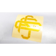 Selangor FC logo (SFC) - Reflective outdoor sticker for Car & Bikes