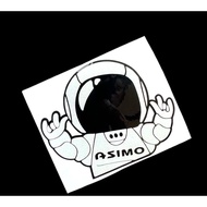 Asimo cutting stickers