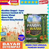 Benih Padi Unggul Pandan Wangi Asli/ Bibit Benih Padi Umur Pendek Pandan Wangi/ Padi Mentik Wangi/ Bibit Padi Pandan Wangi Sintanur 1kg/ Benih Padi Unggul 2021 Mentik Pandan Wangi Asli Original/ Benih Padi Sr Genjah/ Bibit Padi Tongkol 2 Jumbo