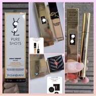 PURE Shots Night Reboot Serum, All H0urs Powder, Concealer, Touche Eclat