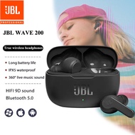 JBL WAVE 200 TWS Noise Cancelling Wireless Earbuds IPX5 Waterproof In Ear Bluetooth Earphone with Mic Heavy Bass Earplug