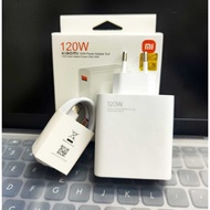XIAOMI 120W FAST CHARGING TURBO CHARGER + TYPE C CABLE