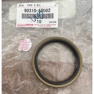 Toyota Vigo VNT 2008-2015 Revo Gun125 Gun126 Wheel Seal Rear BB4433E Size 58x70x7 ( Original )