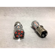 New Store [Ayong's Shop] S25 1157 Dual-Core High Brightness Red Light 1157 LED Bulb Small Light+Brak