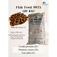 9973 (20KG) - HIQH QUALITY MARINE FEED (FLOATING) / HIGH PROTEIN FISH FEED