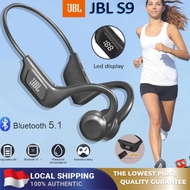 【2026version】JBL U9 Nirkabel Bone Conduction Earphone BT5.2/IPX55 Low Latency Earphone Konduksi Tula