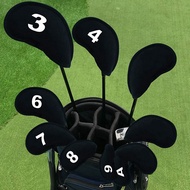 Golf Club Haed Covers Irons with Number 3 4 5 6 7 8 9 PW SW A 10PCS Lightweight