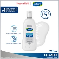 CETAPHIL PRO AD Derma Skin Restoring Wash 295ml, For Eczema Prone Skin [Soothes Dry, Itchy, Irritate