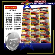 Original Panasonic CR2032 CR2025 CR2016 CR1616 CR1620 CR1632 CR2450 battery Super 23A GP23A battery 