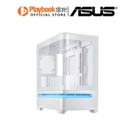 Asus Prime AP202 Curved Tempered Glass Panel Micro-ATX and Mini-ITX Chassis Gaming Desktop Case
