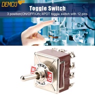 [DEMO3] ​​3 Position Switch​​, Button Mechanism for Mechanical System ON//ON Three-position Rocker C