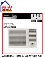 GREAT DEALS AMERICAN HOME AHAC-WTIiOX WINDOW TYPE INVERTER AIRCON