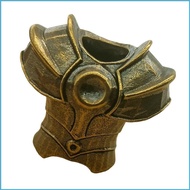 EZR Armors Cuirass Shape Lanyard Beads DIY Brass Paracord Beads Vintage Parachute Cord Beads for Bra