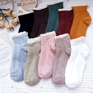 [MUST HAVE] - Lace ankle socks - women's Ulzzang socks tatvoso23