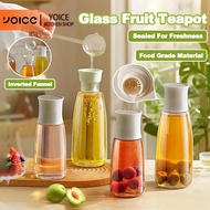 YOICE 600/1000ML Glass Teapot Household Brewing Wine Bottle/Fruit Tea Pot/Oil Bottle Sealed Jar Filt