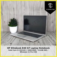 HP Elitebook 840 G7 Intel Core i5-10210U 2.0GHz 16GB DDR4 RAM 512GB SSD Refurbished Laptop Notebook