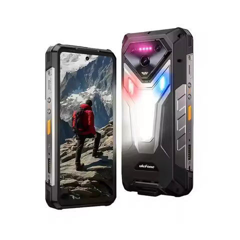 Ulefone Armor 34 + Rugged Phone 16GB+512GB Night Vision 6.95'' Android 15 Dimensity 7400X 25500mAh N